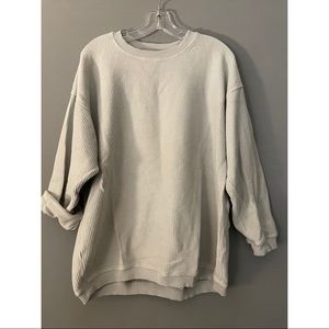 Aerie Ribbed crew neck sweater